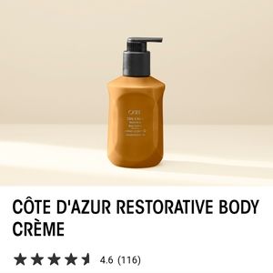 Oribe COTE D'AZUR  body cream.